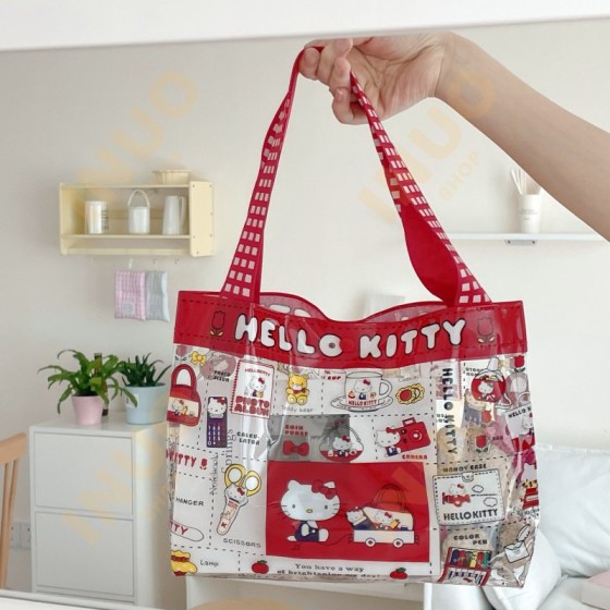 bolsa  hello kitty pvc